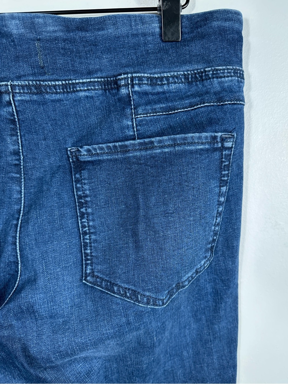 We The Free Double Dutch Pull-On Slit Skinny Jeans Denim Size Medium - Picture 8 of 11